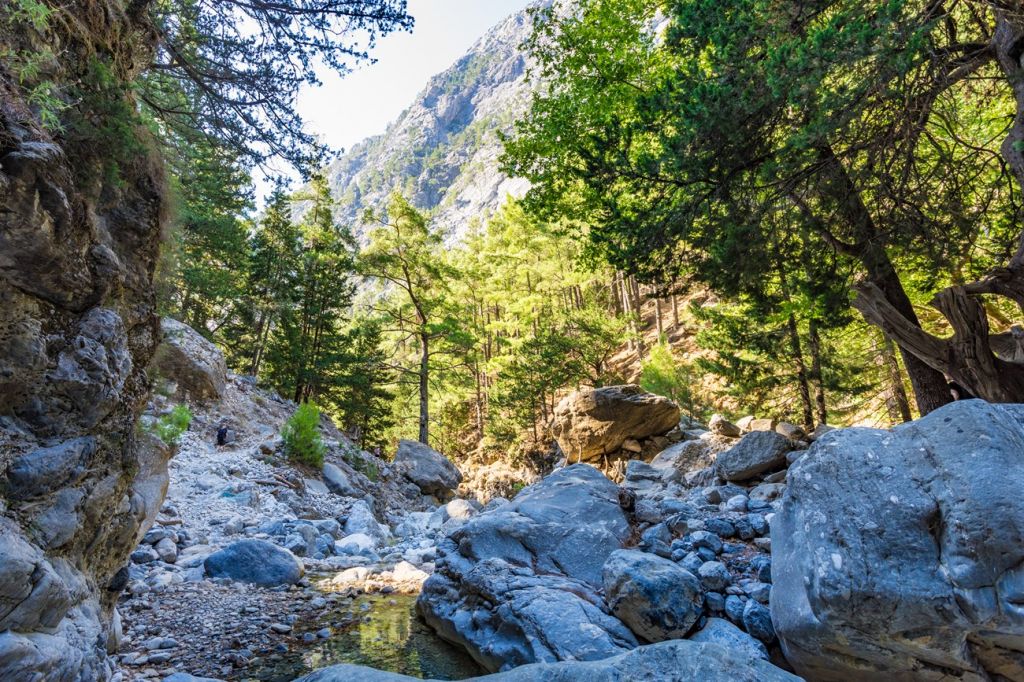 hiking Crete