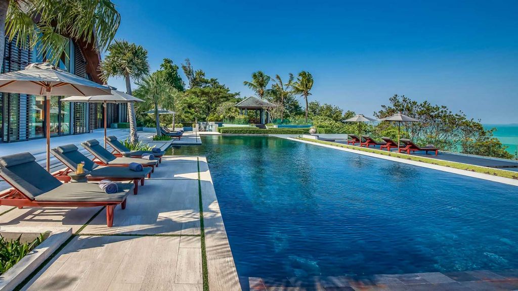 Pool at Villa Sawarin Phuket