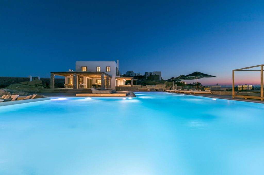 Pool at Villa Arion Mykonos