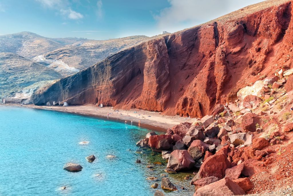 red beach