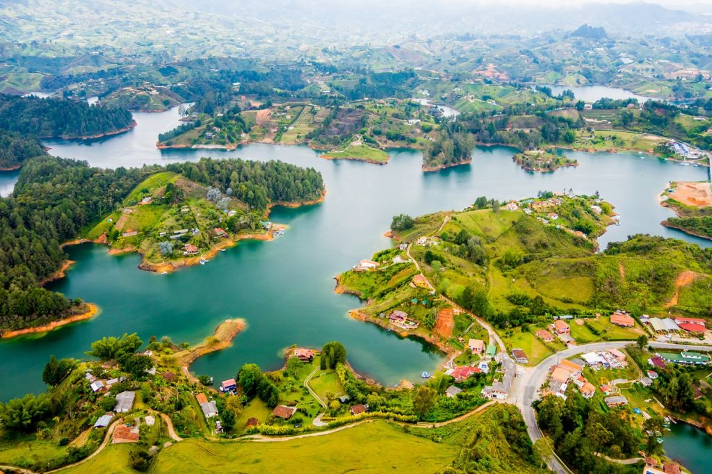 Guatape Lake Colombia