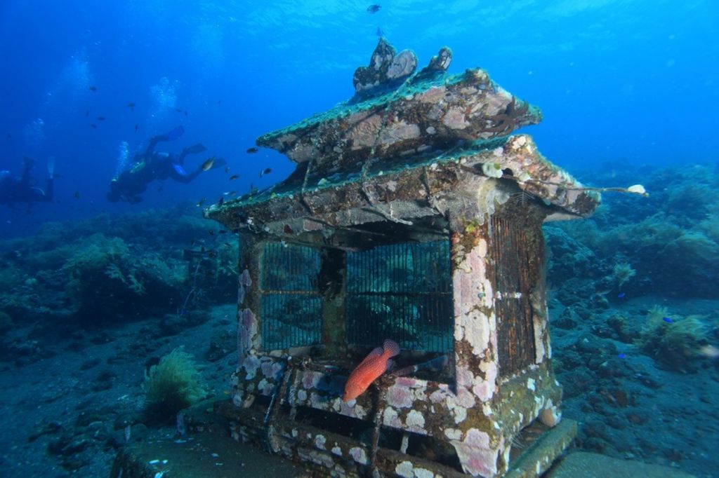 8 Amazing Underwater Sculptures and Gardens in Bali - Great Bali