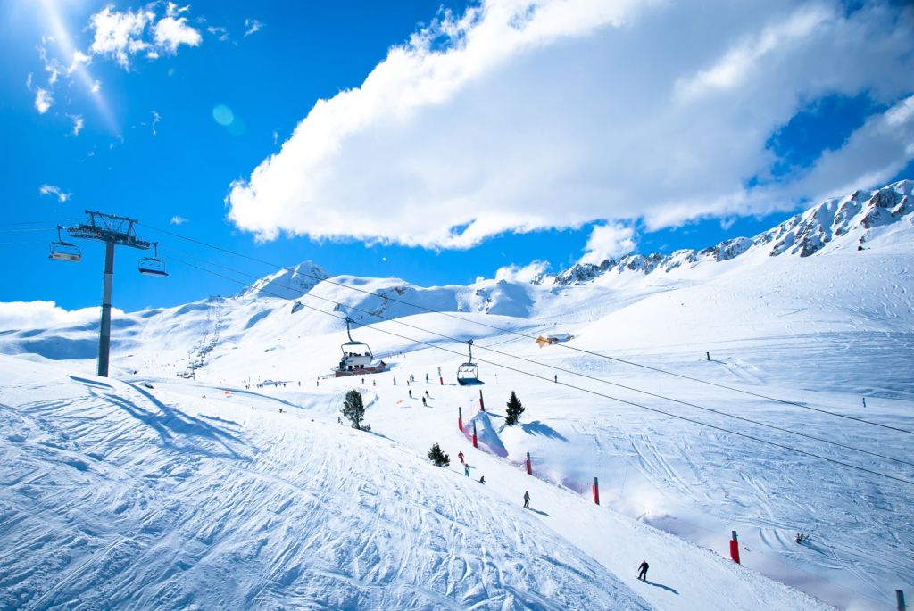 Vanoise Express, La Plagne and Les Arcs, France