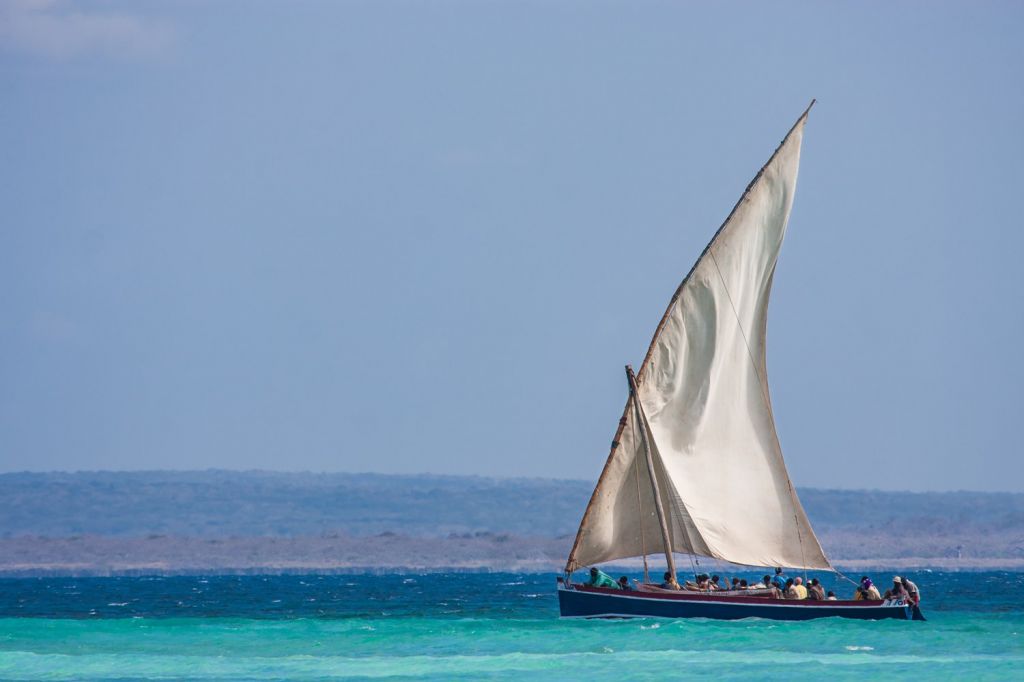Sailing on the bays - Momzambique