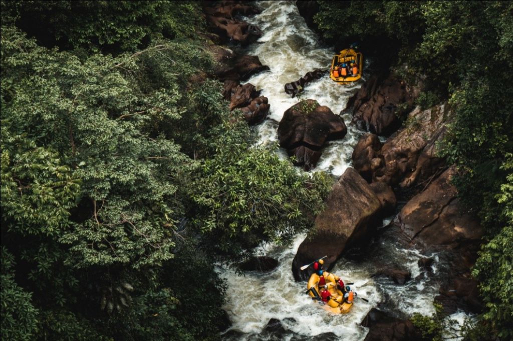 white water rafting