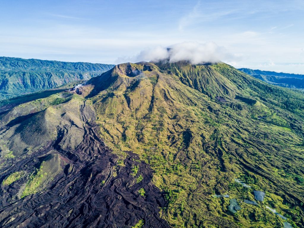 Mount Agung volcano Bali