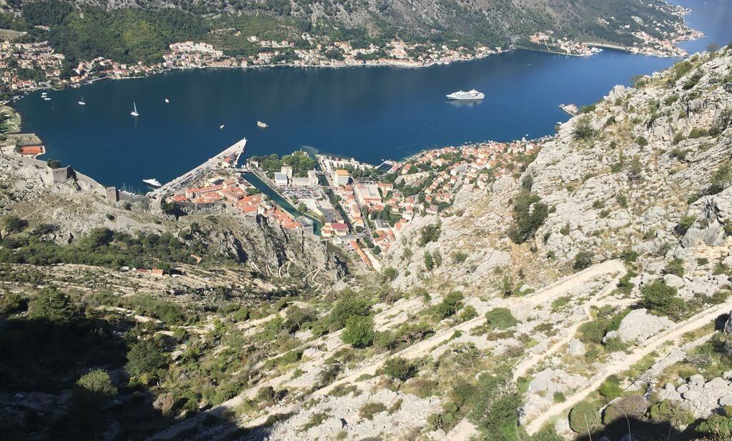 Hiking the Ladder of Kotor in Montenegro