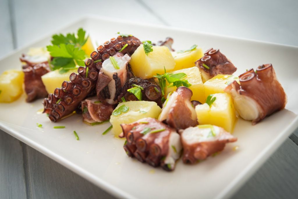 octopus salad