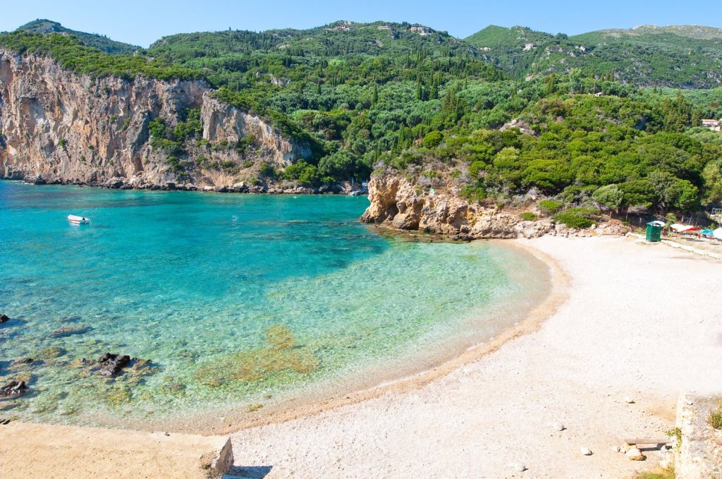 Visit the beautiful beaches of Corfu