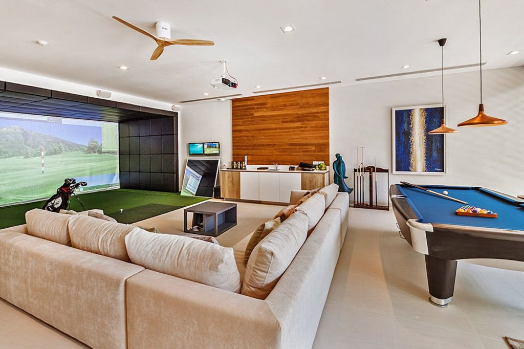 Villa Amarapura Phuket games room