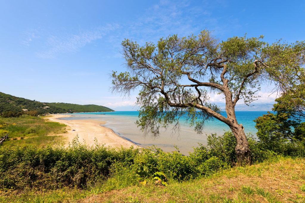 Kalamaki beach Corfu