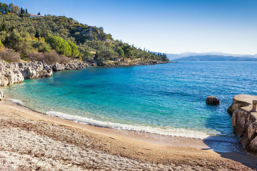 Nissaki beach Corfu