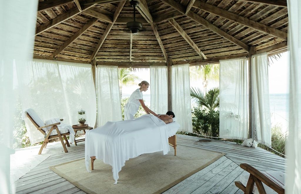 Over Yonder Cay Bahamas massage