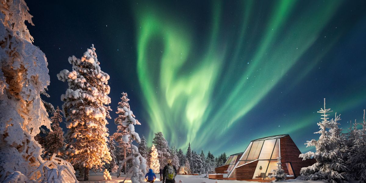 Glass Resort at Snowman World Rovaniemi