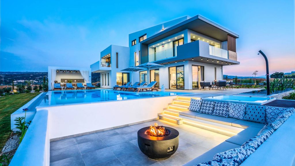 orizon villa crete - luxury villas rent crete