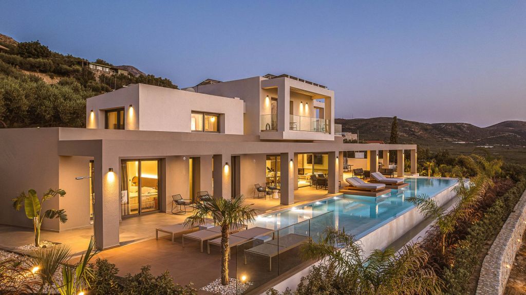 villa aora crete - luxury villas rent crete