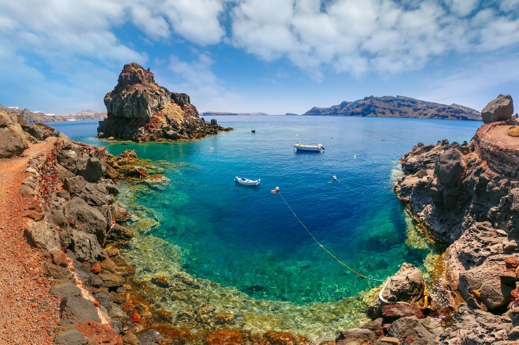 Armeni beach Santorini