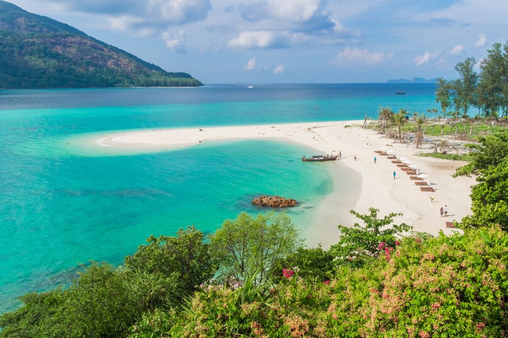 Sunset Beach or Hat Pramong Thailand